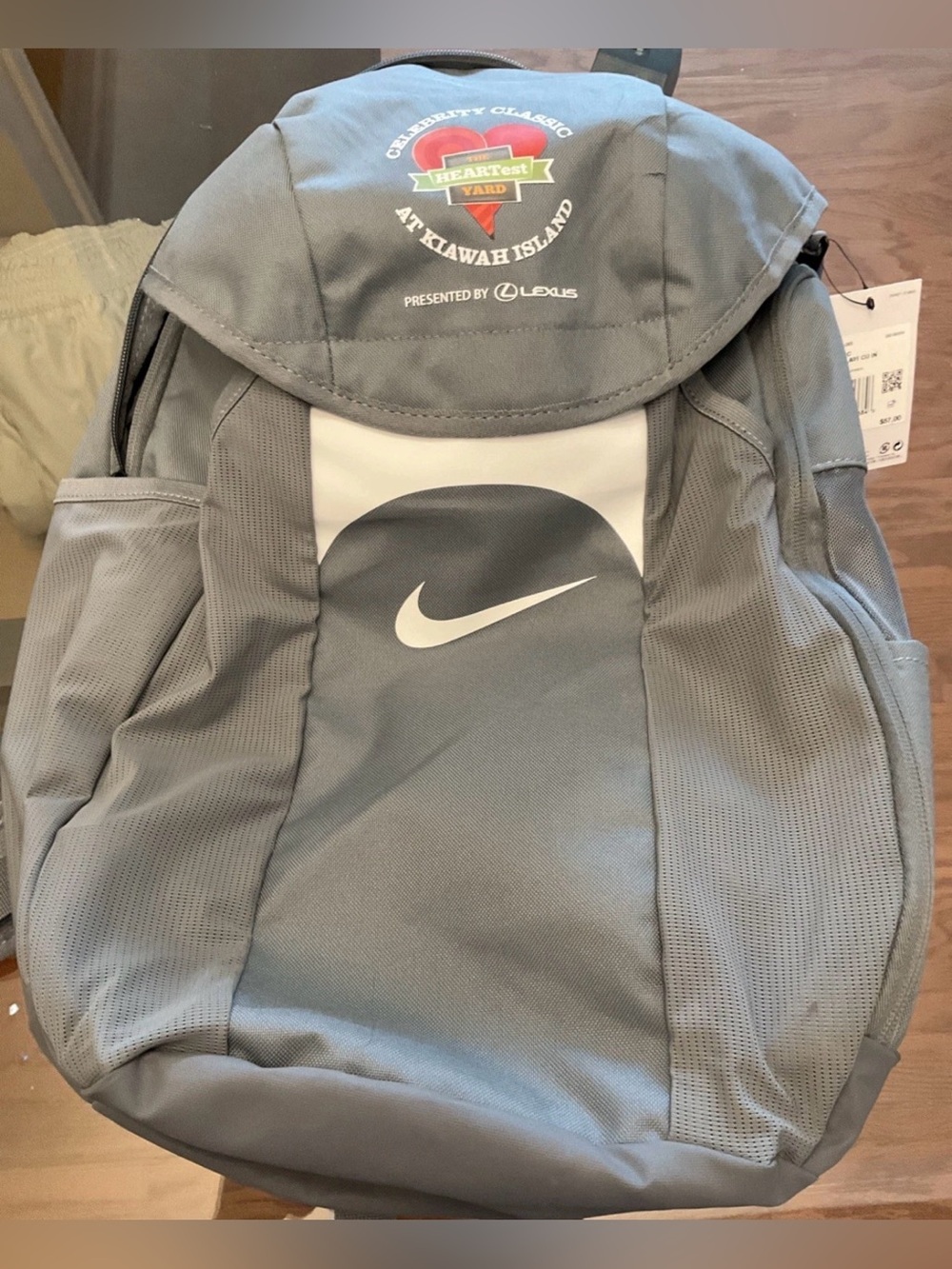 Nike Storm Fit Technology Resistant Wind And Water Backpack Side Pockets Hook
